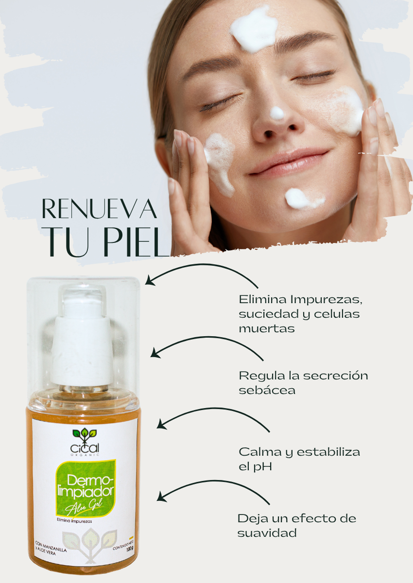 Dermolimpiador Aloe Gel
