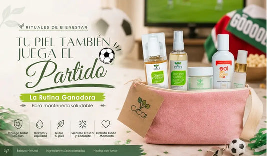 Tu piel también juega el Partido: rutina ganadora para una piel saludable