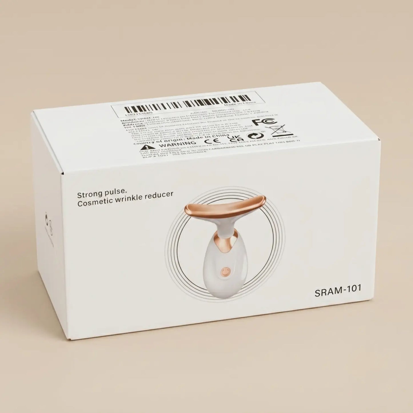 Masajeador Vibración Facial Cuello Antiarruga