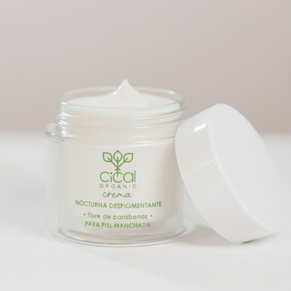 Crema Nocturna Despigmentante | Cuidado de Manchas y Tono Uniforme
