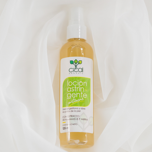 Loción Astringente Antiacné | Tónico Facial para Piel Grasa y con Imperfecciones