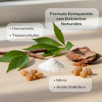 Loción Astringente Antiacné | Tónico Facial para Piel Grasa y con Imperfecciones