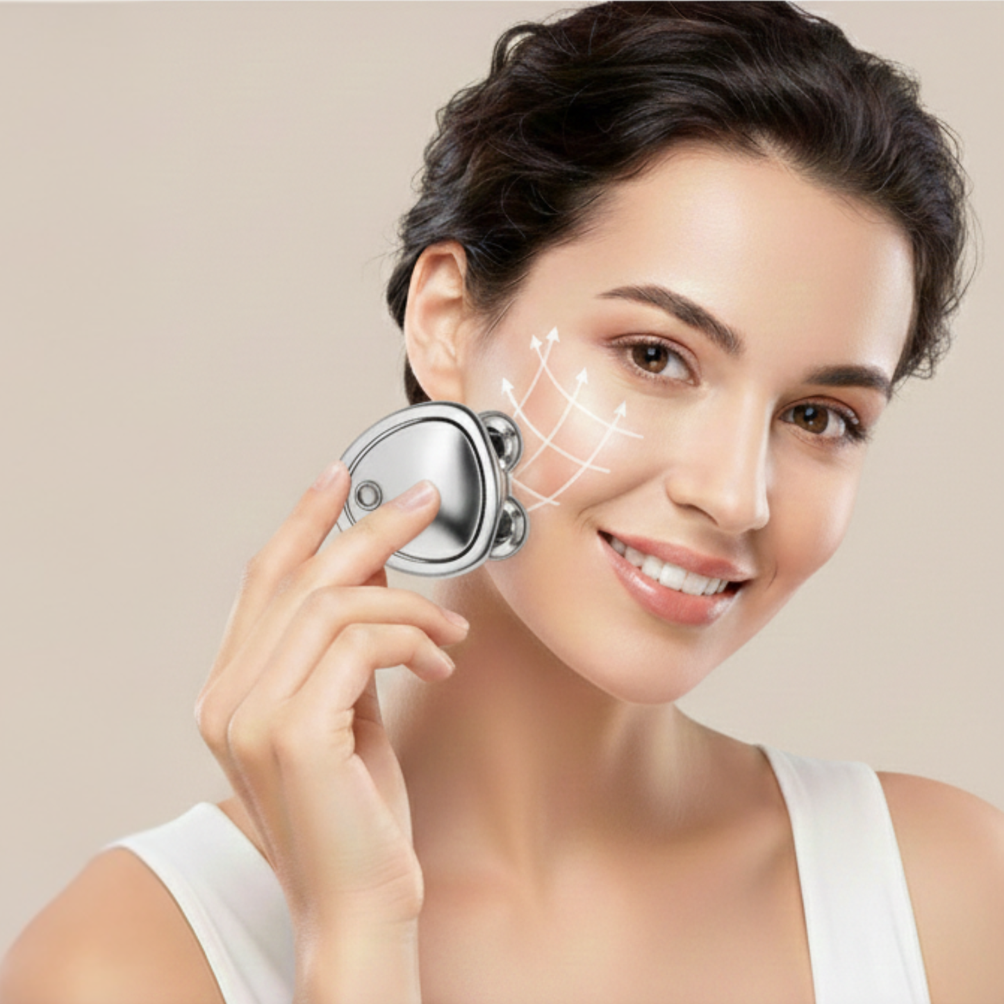 Masajeador Facial Microcorriente Antiedad