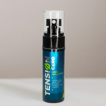 Tensión Cero Spray 60 ml | Spray Corporal para Masaje y Sensación de Confort
