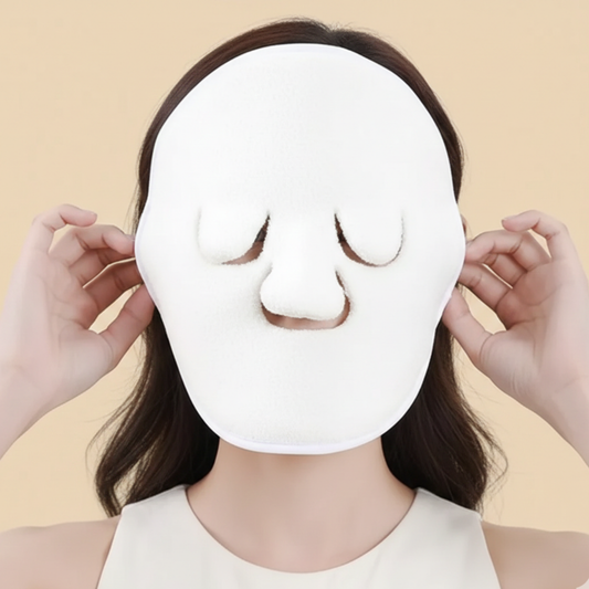 Toalla Facial, Mascarilla, Limpieza, Relajación Del Rostro