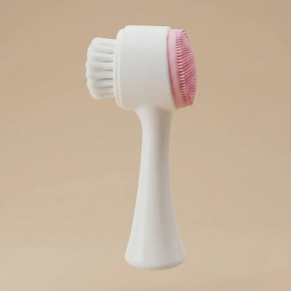 Cepillo Facial Exfoliante Doble Cara