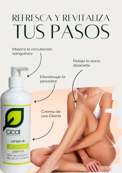 Crema Corporal para piernas