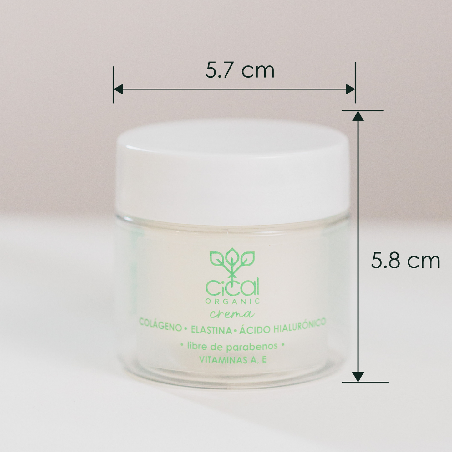 Crema Facial con Colágeno, Elastina y Ácido Hialurónico | Hidratación y Firmeza