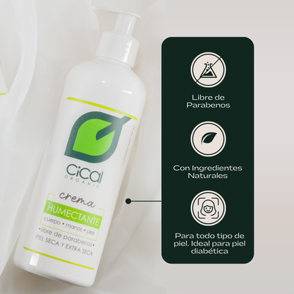 Crema Corporal Humectante | Hidratación y Suavidad para la Piel