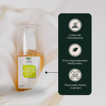 Dermolimpiador en Gel Antiacné | Limpieza Facial para Piel Grasa y con Imperfecciones