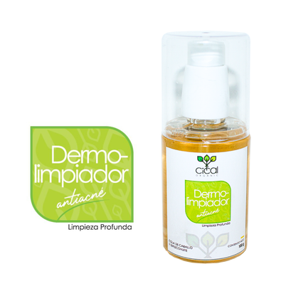Dermolimpiador en Gel Antiacné | Limpieza Facial para Piel Grasa y con Imperfecciones