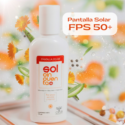 Pantalla Solar FPS 50 | Protección Solar e Hidratación