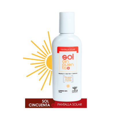 Pantalla Solar FPS 50 | Protección Solar e Hidratación